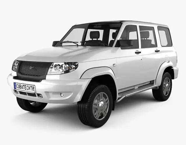 Car Rental Jeep UAZ Patriot Expedition Cuba