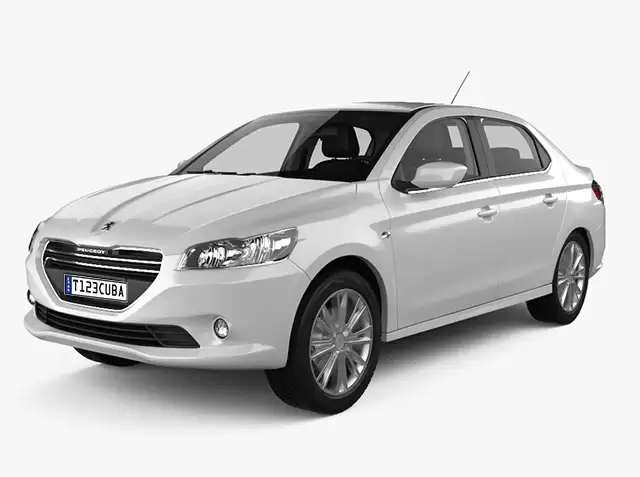 Renta de Autos Peugeot 301 1.1 Cuba